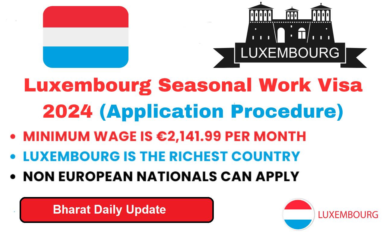 Luxembourg Country Work Visa 2024